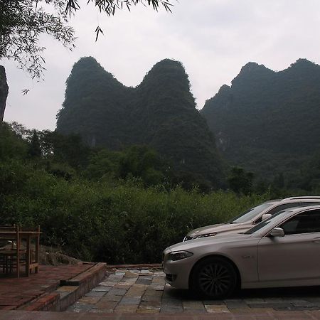 Отель Yangshuo Peaceful Valley Retreat Экстерьер фото