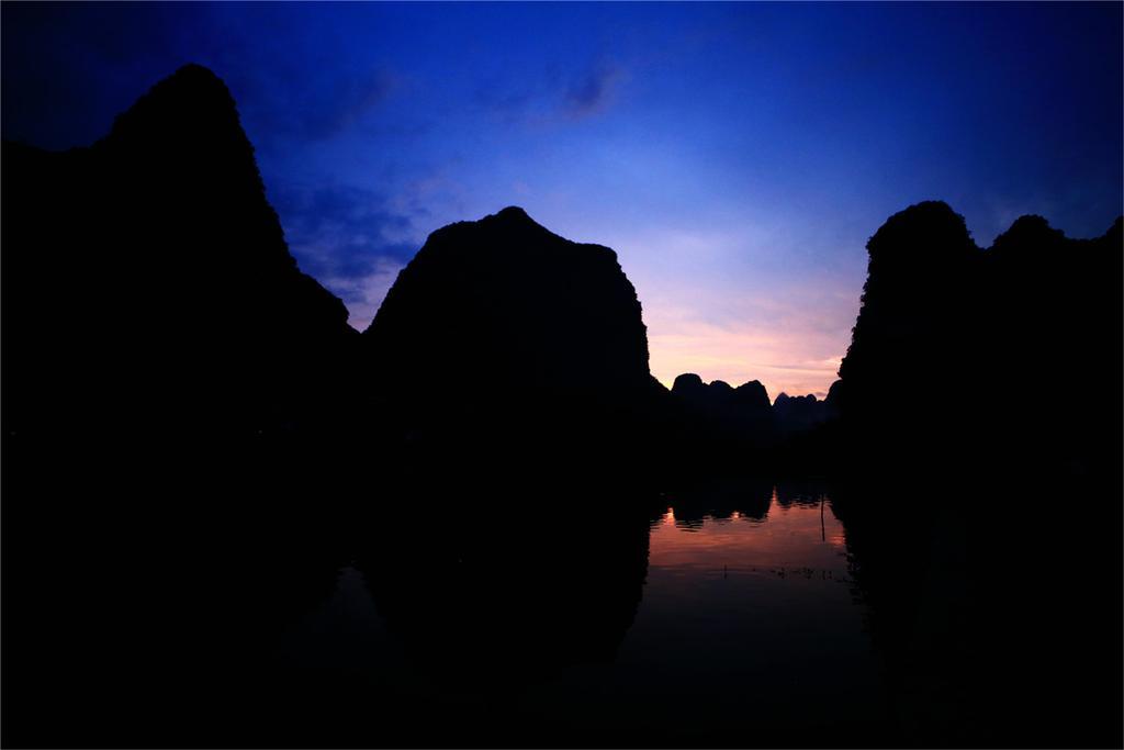 Отель Yangshuo Peaceful Valley Retreat Экстерьер фото